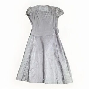 Calypso St. Barth Wrap Elegant Women's Dress silk Lavander